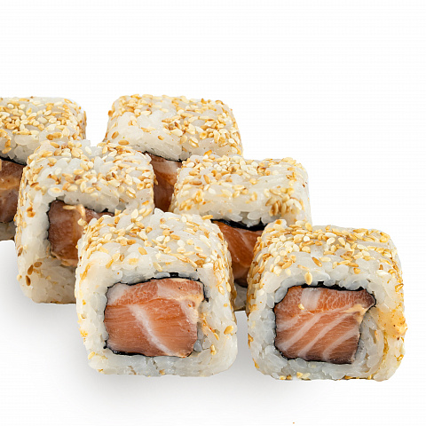 Спайси ролл Копченый лосось