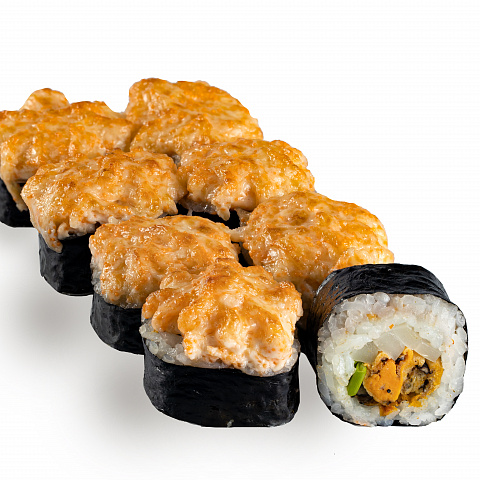 Запеченный ролл Морской Микс